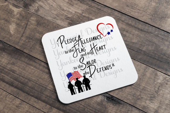 Allegiance to Flag and Heart to Sailor: Graphics and Crafts