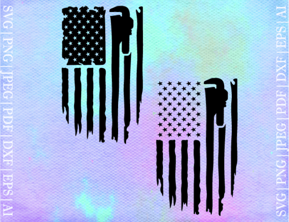 American Flag Wrench SVG Review