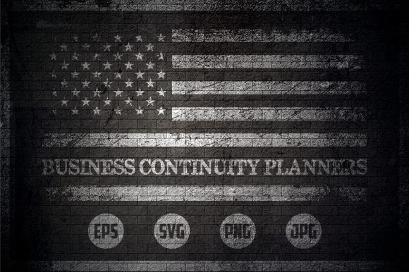 Business Continuity Planners - USA Flag Graphics