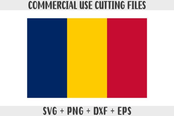 Chad Flag SVG Original Colors