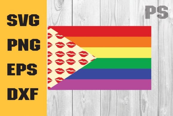 Gay Pride Flag Svg, LGBT Pride Flag SVG