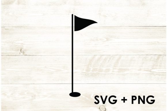Golf Flag Hole Golfing Graphics