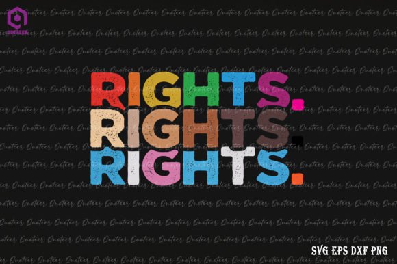 LGBT BLM RIGHTS Flag Graphics & Crafts