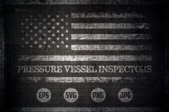 Pressure Vessel Inspectors - USA Flag Graphics and Crafts