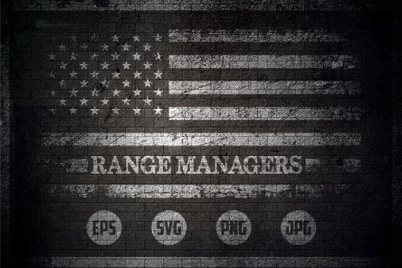 Range Managers - USA Flag Graphics and Crafts