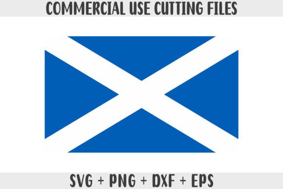 Scotland Flag SVG Original Colors Graphics